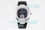 3KF Patek Philippe Nautilus Stainless Steel Black Dial Swiss Replica Watch
